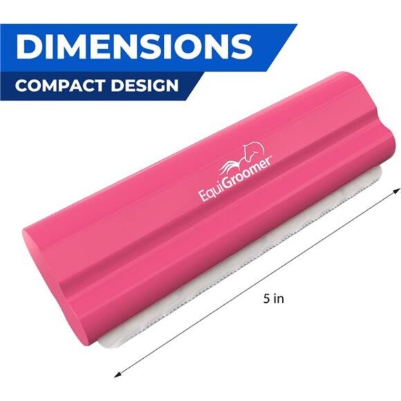 Deshedding Brush for Dogs Cats | Pink | Undercoat Tool for Large and Small Pets - Picture 3 of 7